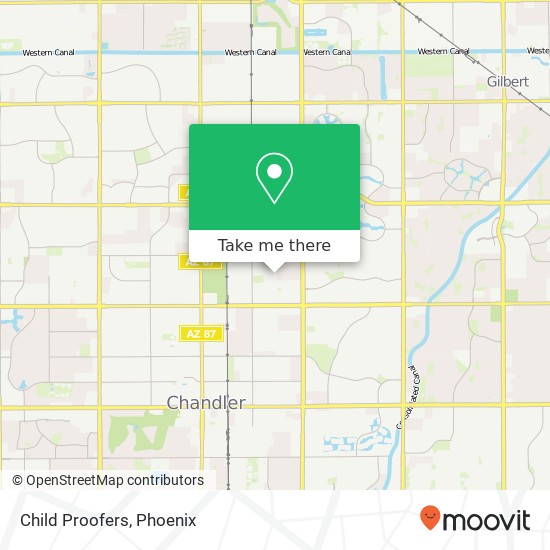 Child Proofers map