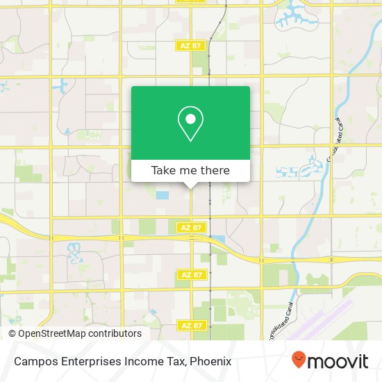 Mapa de Campos Enterprises Income Tax