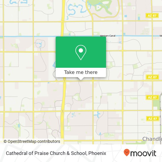 Mapa de Cathedral of Praise Church & School