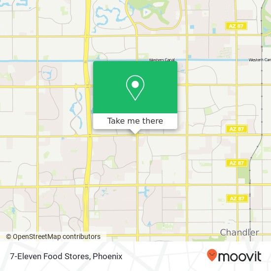 7-Eleven Food Stores map