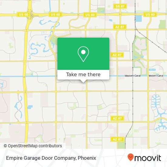 Empire Garage Door Company map