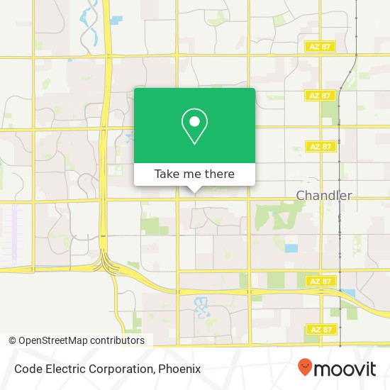 Code Electric Corporation map