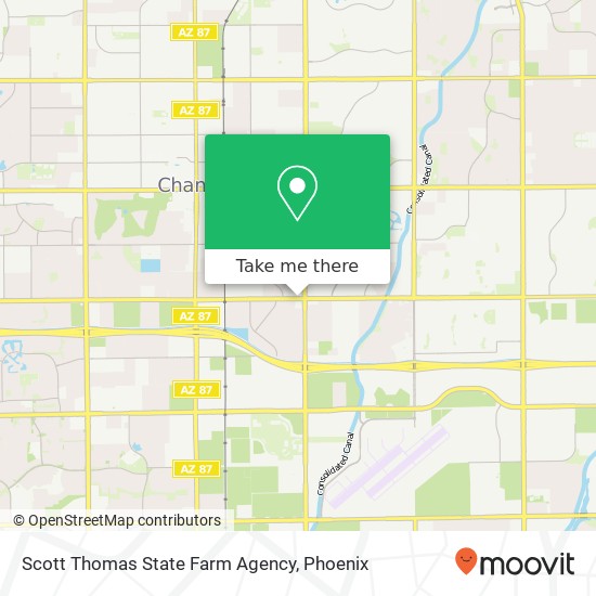Scott Thomas State Farm Agency map