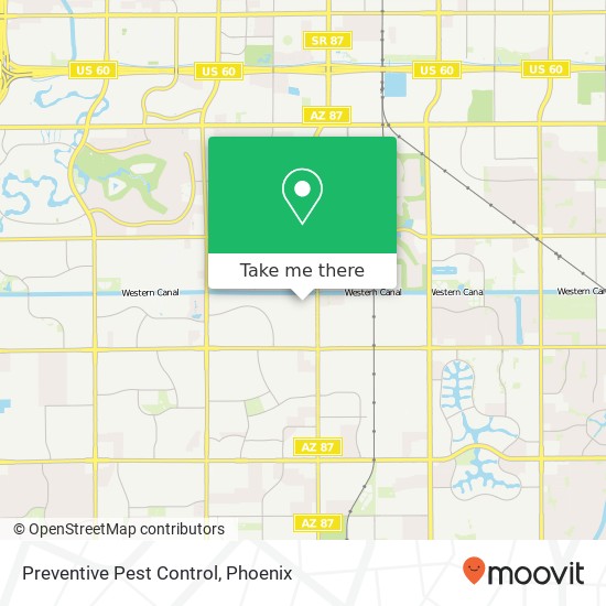 Preventive Pest Control map