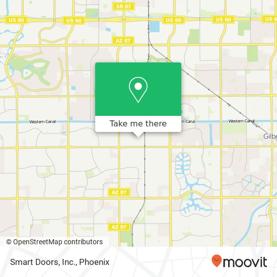 Smart Doors, Inc. map