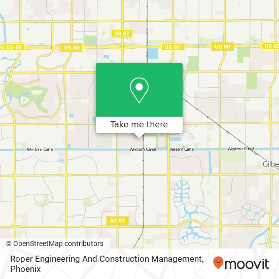 Roper Engineering And Construction Management map