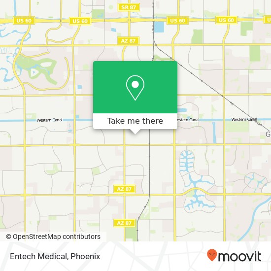 Entech Medical map