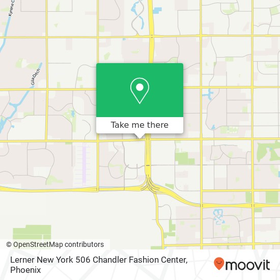 Lerner New York 506 Chandler Fashion Center map