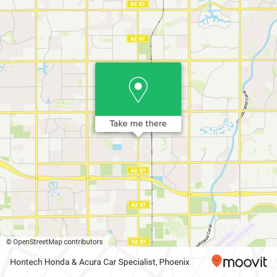 Mapa de Hontech Honda & Acura Car Specialist