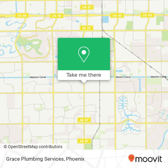 Mapa de Grace Plumbing Services