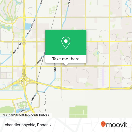 chandler psychic map