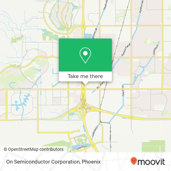 On Semiconductor Corporation map