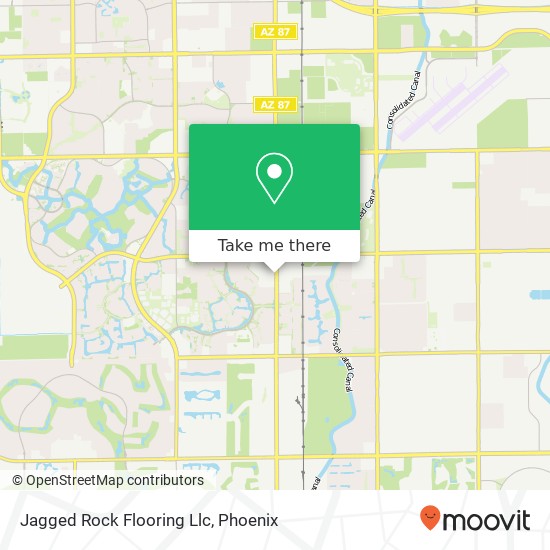 Jagged Rock Flooring Llc map