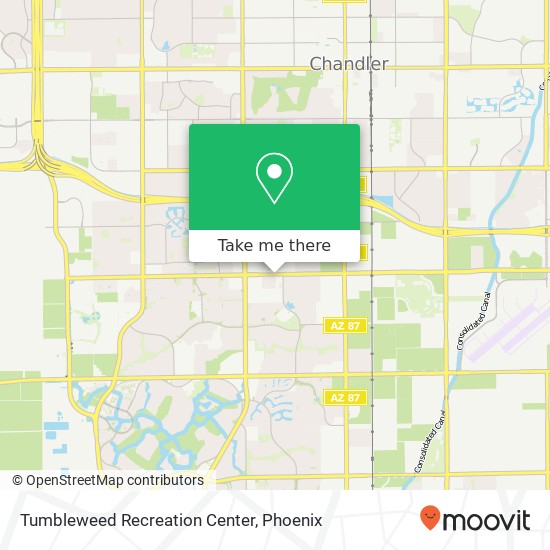 Mapa de Tumbleweed Recreation Center