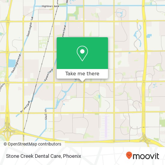 Stone Creek Dental Care map