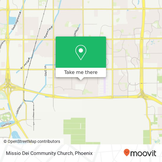 Missio Dei Community Church map