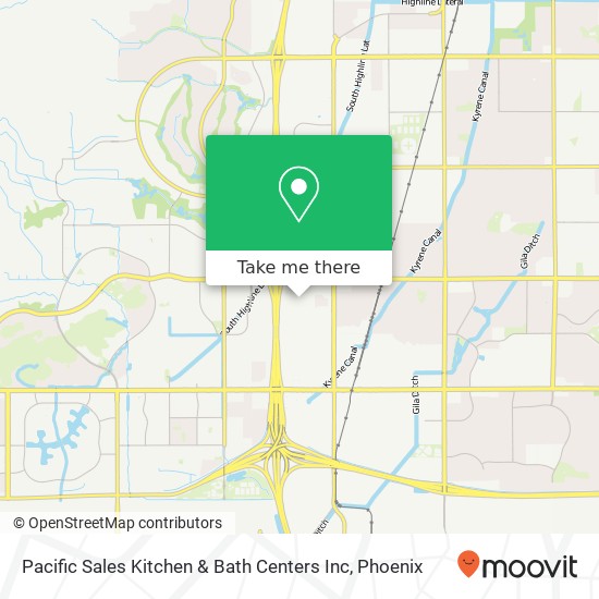 Pacific Sales Kitchen & Bath Centers Inc map