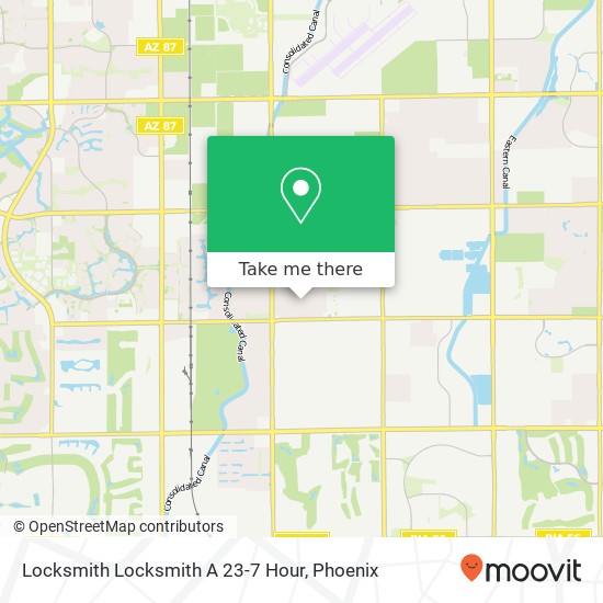 Locksmith Locksmith A 23-7 Hour map