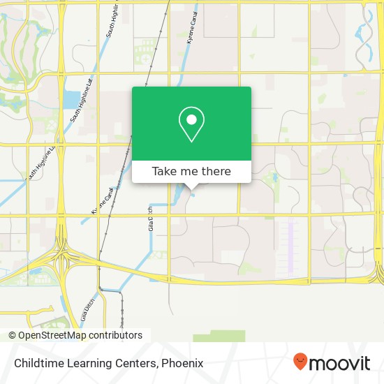Mapa de Childtime Learning Centers