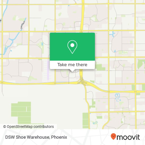 DSW Shoe Warehouse map