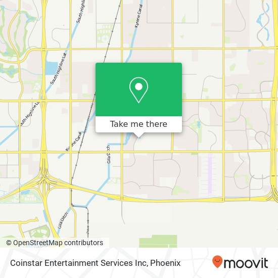 Coinstar Entertainment Services Inc map