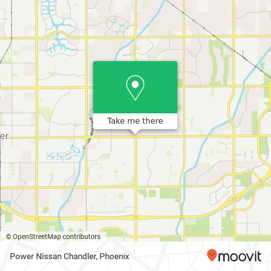 Power Nissan Chandler map