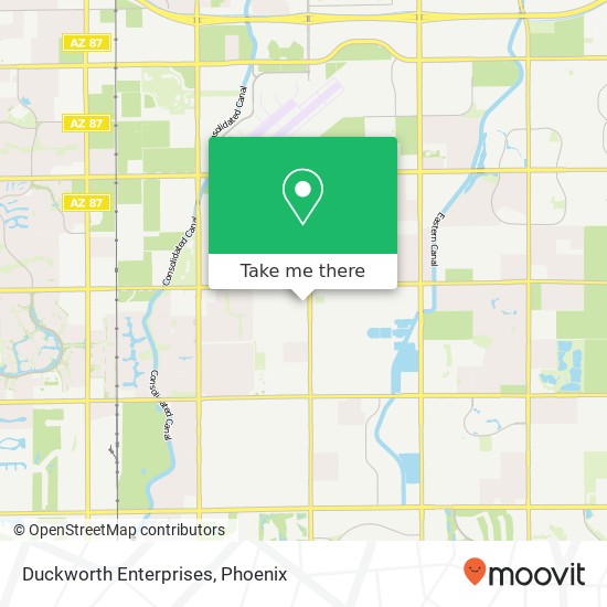 Duckworth Enterprises map