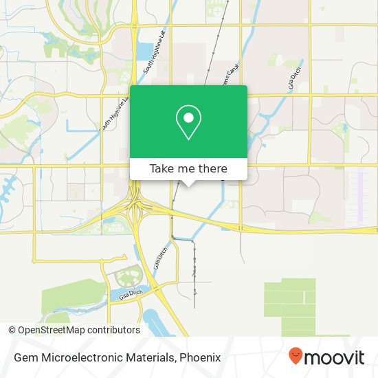 Gem Microelectronic Materials map