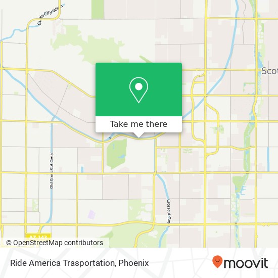 Ride America Trasportation map