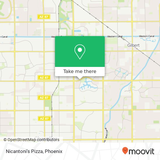 Nicantoni's Pizza map