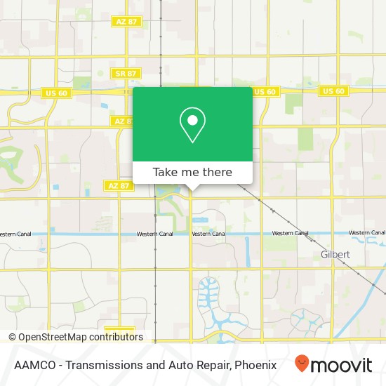 AAMCO - Transmissions and Auto Repair map