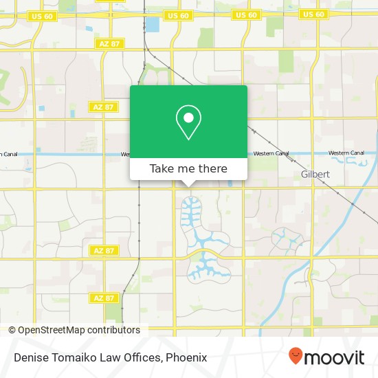 Denise Tomaiko Law Offices map