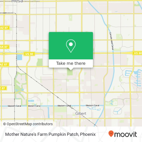 Mother Nature's Farm Pumpkin Patch map