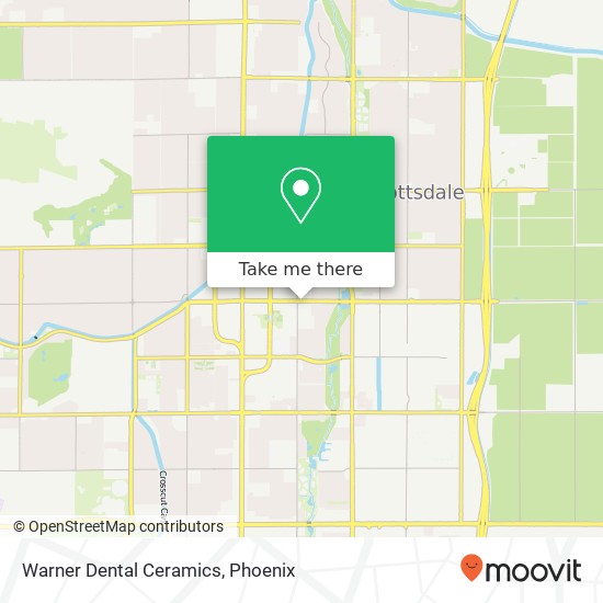 Mapa de Warner Dental Ceramics