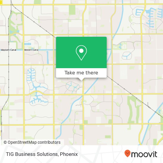 TIG Business Solutions map