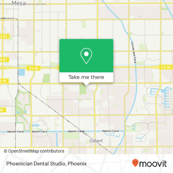 Phoenician Dental Studio map