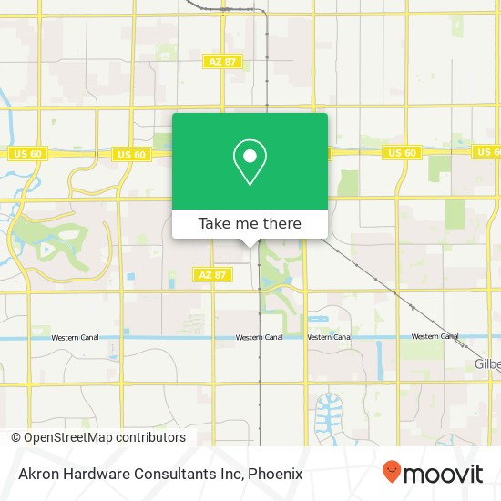 Akron Hardware Consultants Inc map