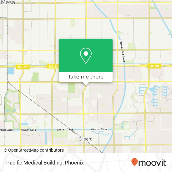 Pacific Medical Building map