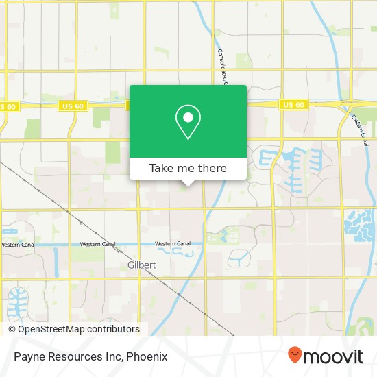 Payne Resources Inc map