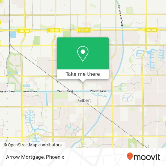 Mapa de Arrow Mortgage