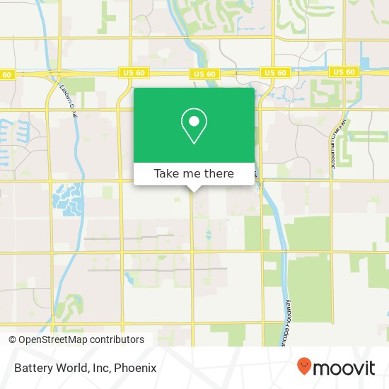 Mapa de Battery World, Inc