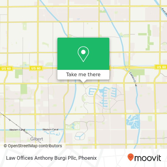 Law Offices Anthony Burgi Pllc map