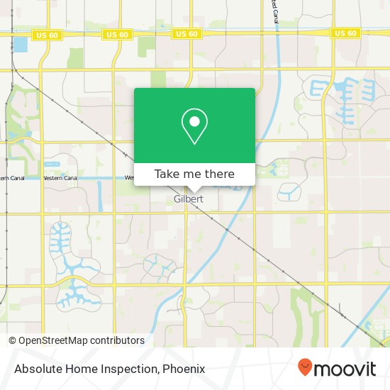 Mapa de Absolute Home Inspection