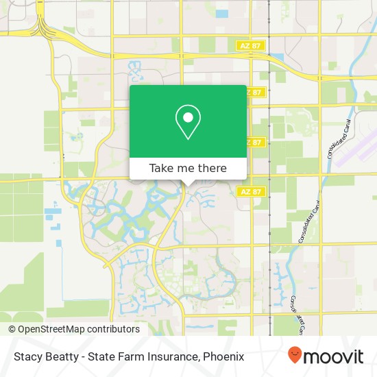 Mapa de Stacy Beatty - State Farm Insurance