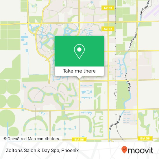 Zolton's Salon & Day Spa map