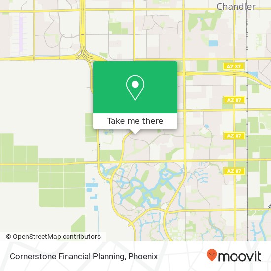 Cornerstone Financial Planning map