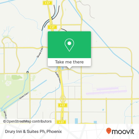 Drury Inn & Suites Ph map
