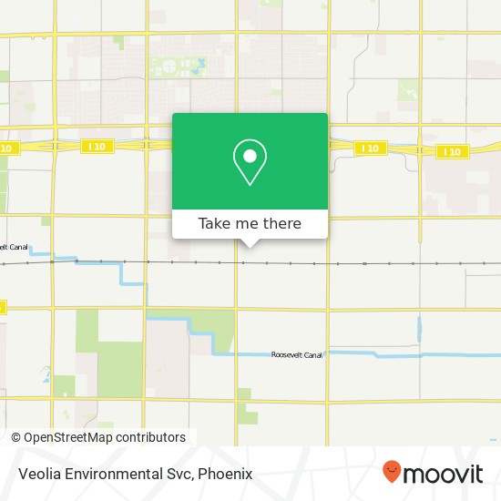 Veolia Environmental Svc map