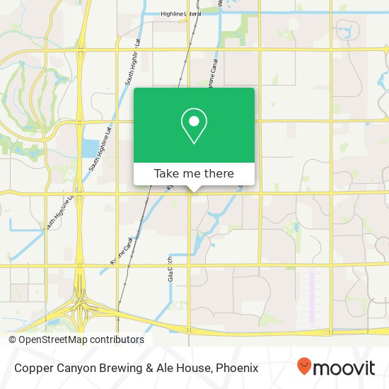 Copper Canyon Brewing & Ale House map