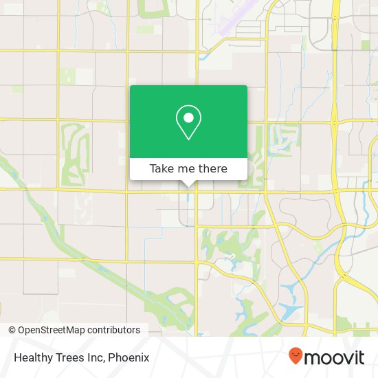 Healthy Trees Inc map